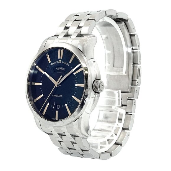 MAURICE LACROIX Pontos Day Date PT6158 Automatic Black Dial